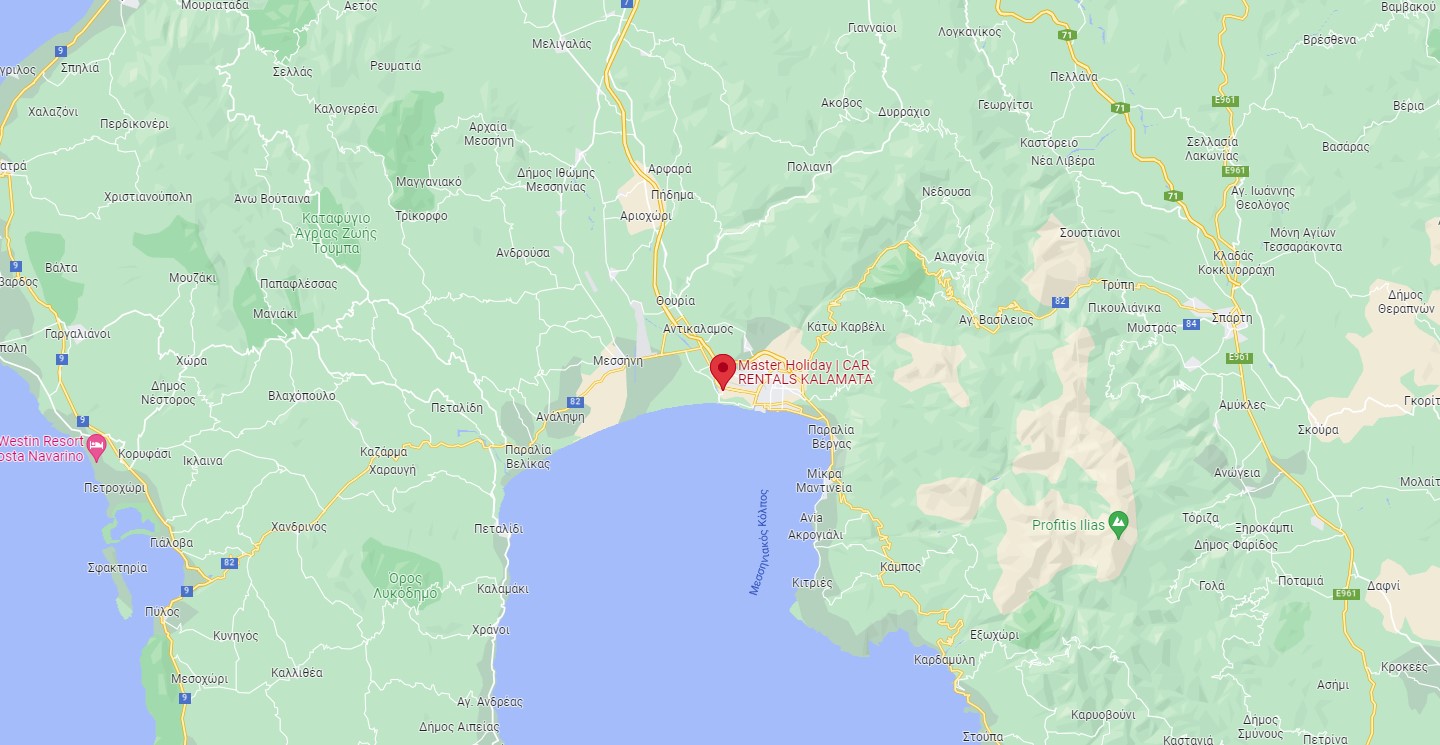 Car Rental Kalamata Airport Master Holiday