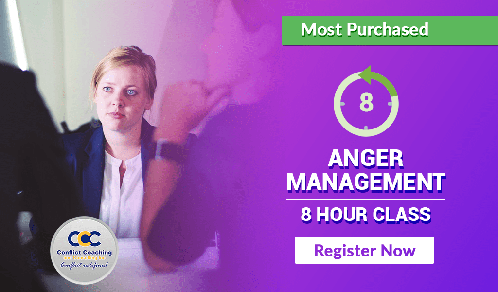 8 Hour Anger Management Class Online * Anger and Conflict Management