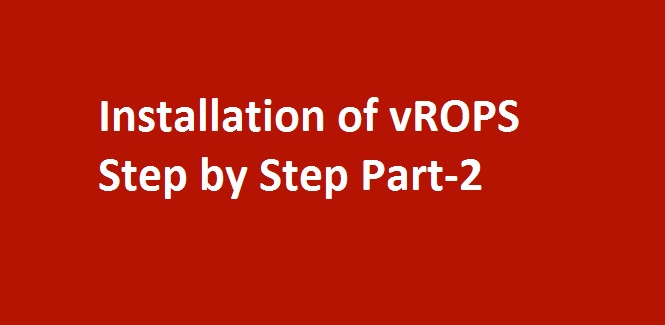 How to Deploy vROPS Mastering VMware