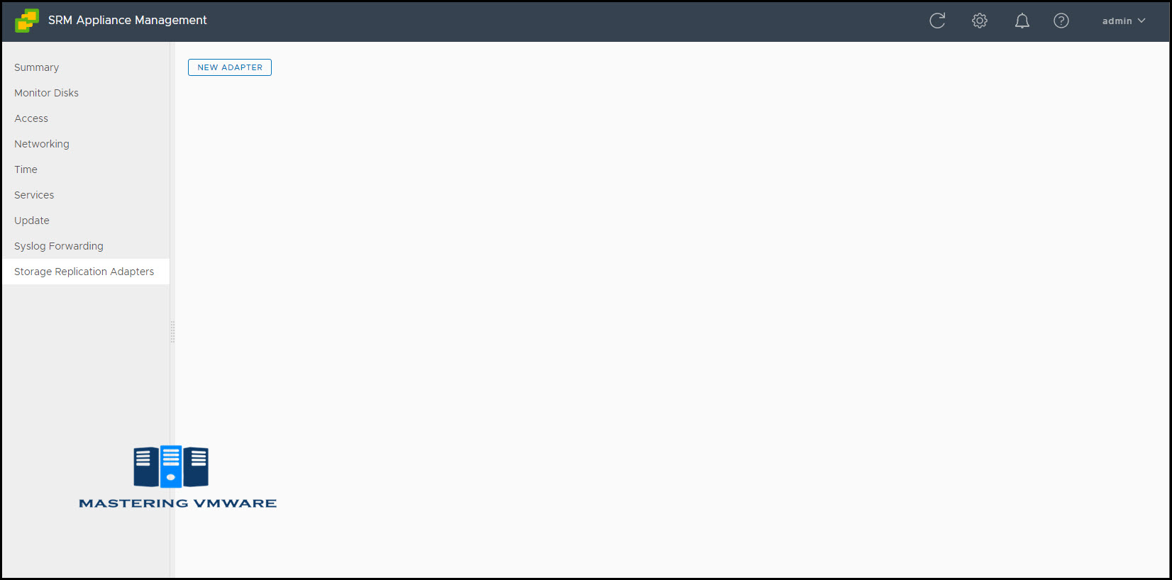 Site Recovery Manager Appliance Overview Mastering VMware
