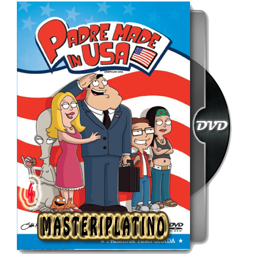 American Dad DvdRip Español Latino Temporadas 1,2,3,4,5,6,7 Completas