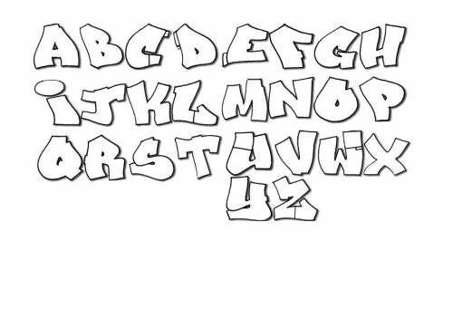 как рисовать балончиковой краской на стене