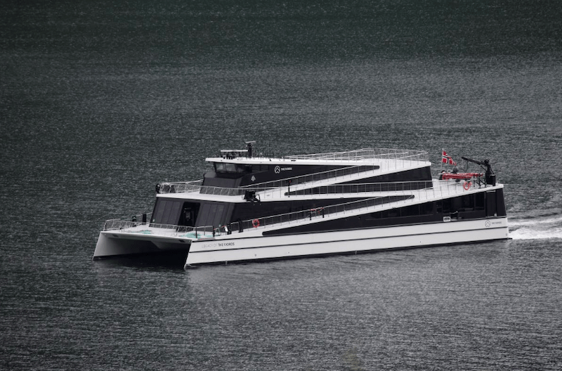 The Fjords its 2nd allelectric passenger ship