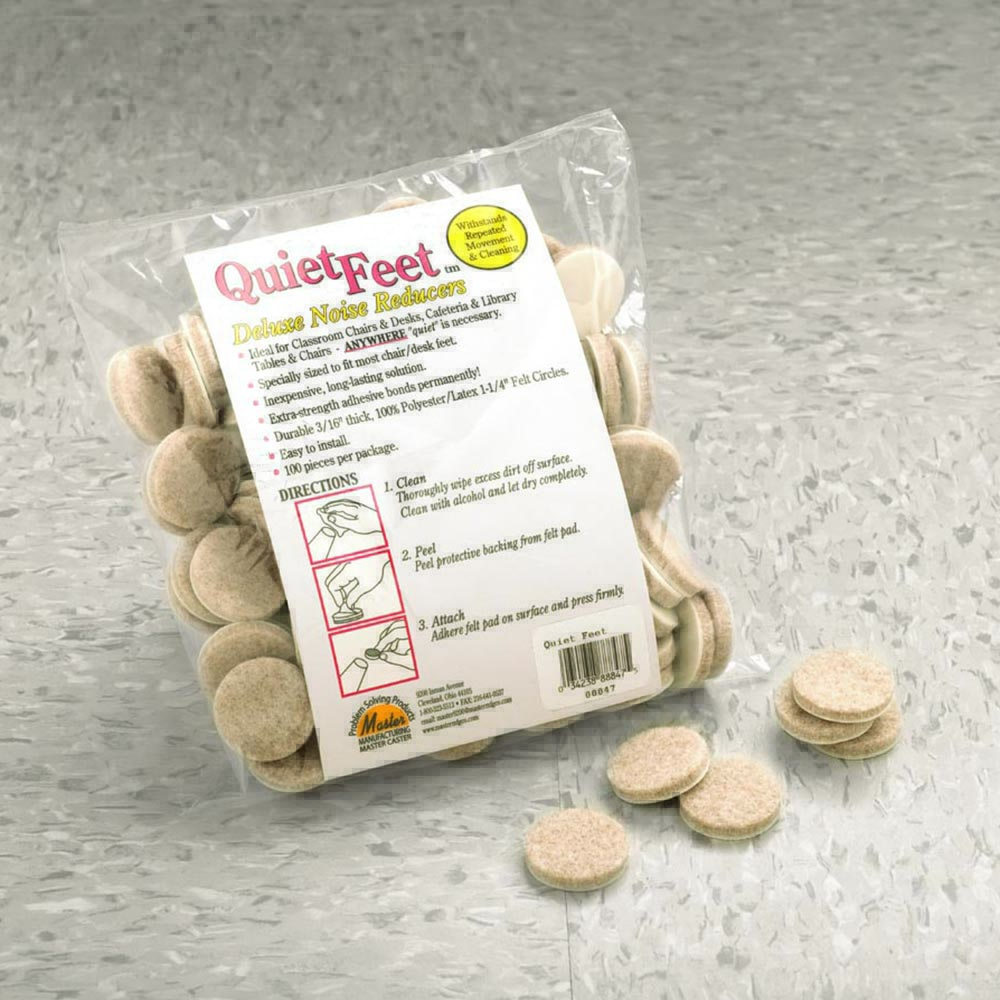 Scratch Guard® Felt, Quiet Feet™ Noise Reducers 88847 Master