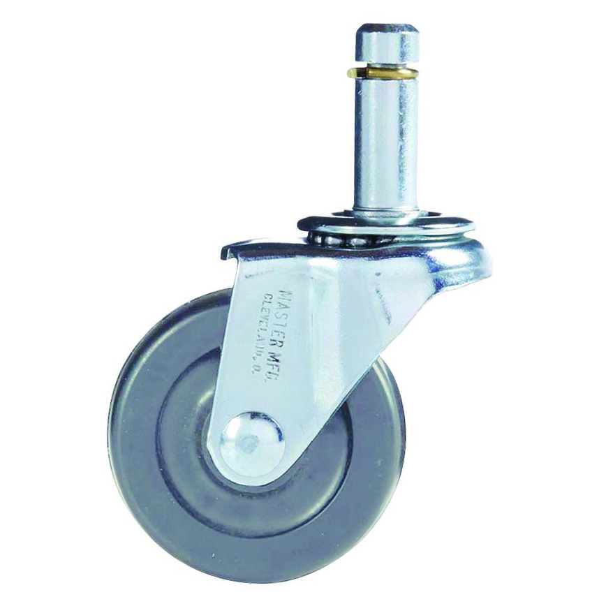 Standard Chair Mat Casters, Set of 5, Grey NonMarking Wheel Master