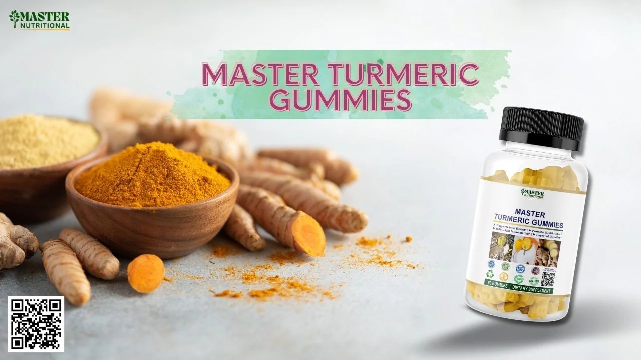 Master Turmeric Gummies Healthy Skin & Improved Digestion Master