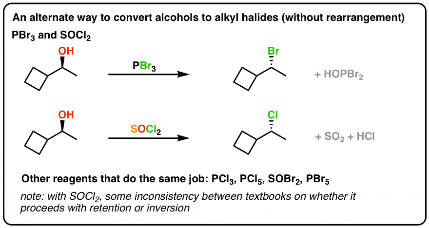 PBr3 and SOCl2 — Master Organic Chemistry