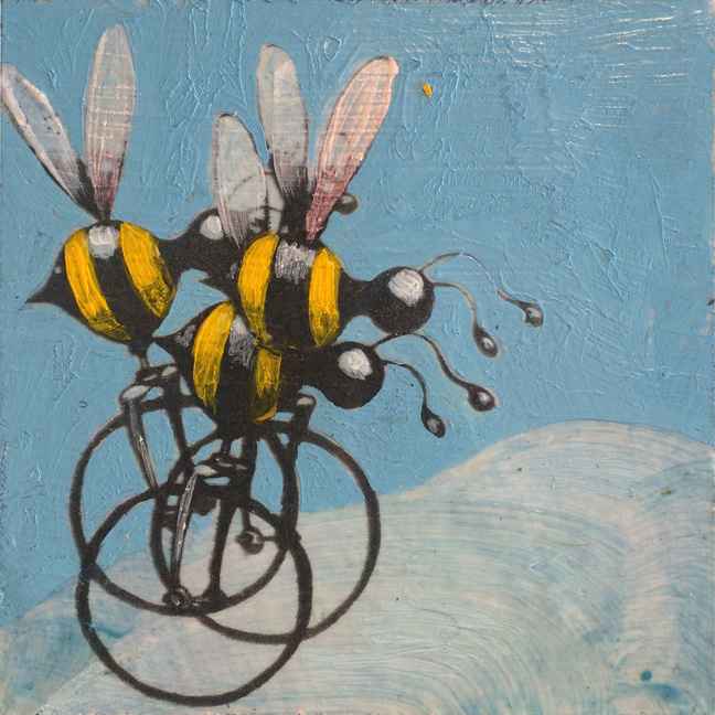 Small Beecycle V by Matt Lively Adam Cave Fine Art