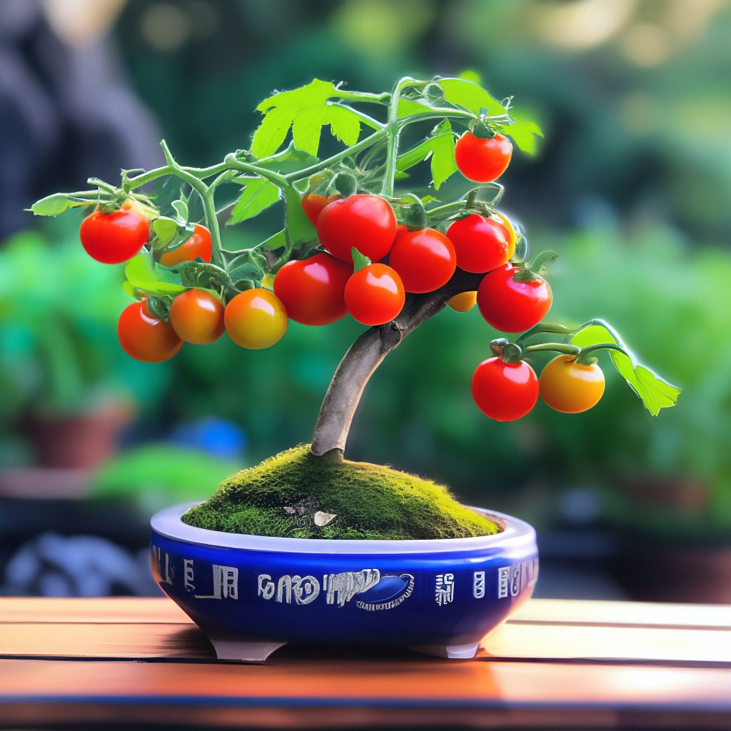 Bonsai tomatoes