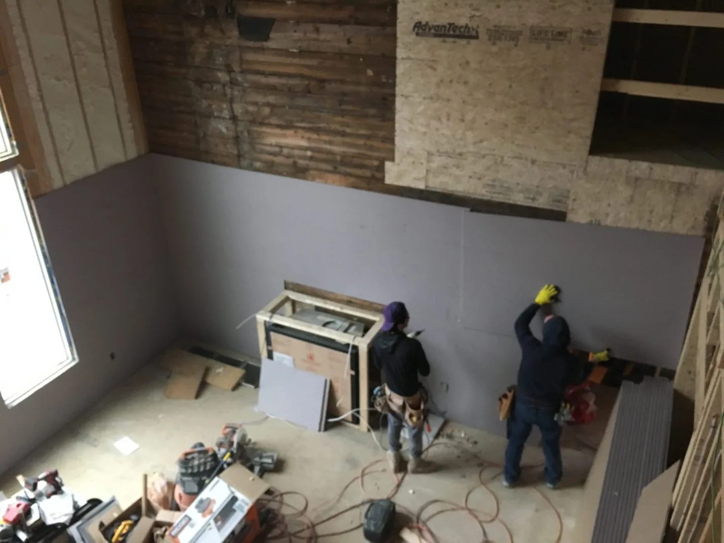 Drywall (Blueboard) Ipswich, MA • Master Plastering & Services Inc.