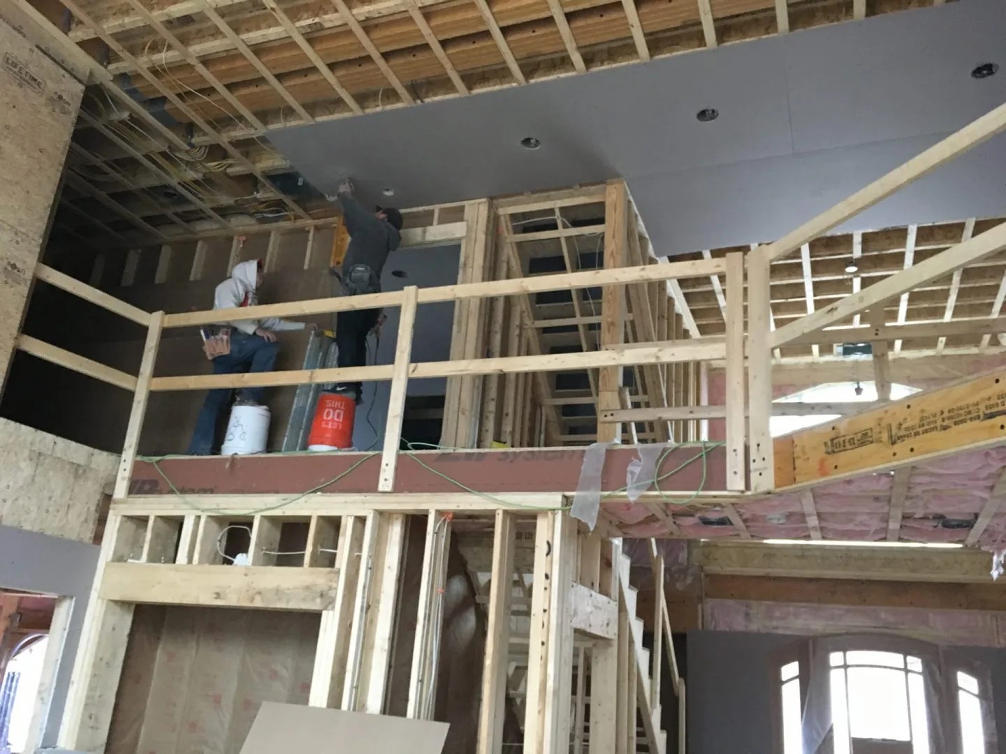 Drywall (Blueboard) Ipswich, MA • Master Plastering & Services Inc.