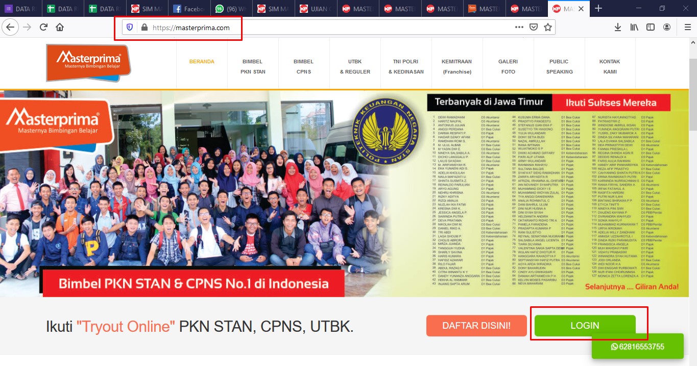 MASTERPRIMA Begini Tata Cara Mengikuti Try Out Online Masterprima