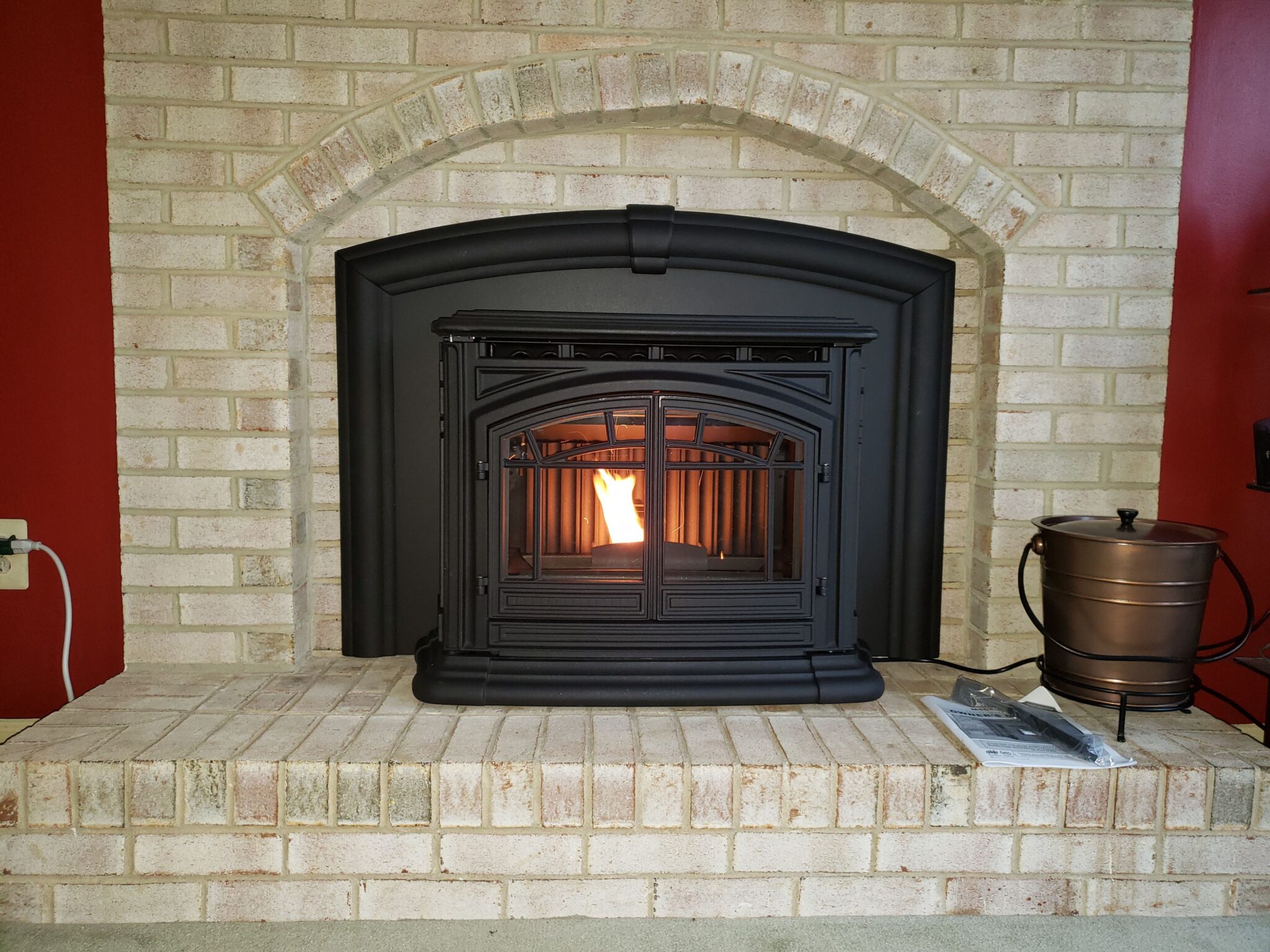 Enviro M55 Pellet Stove Project 1 Masters Chimney & Hearth