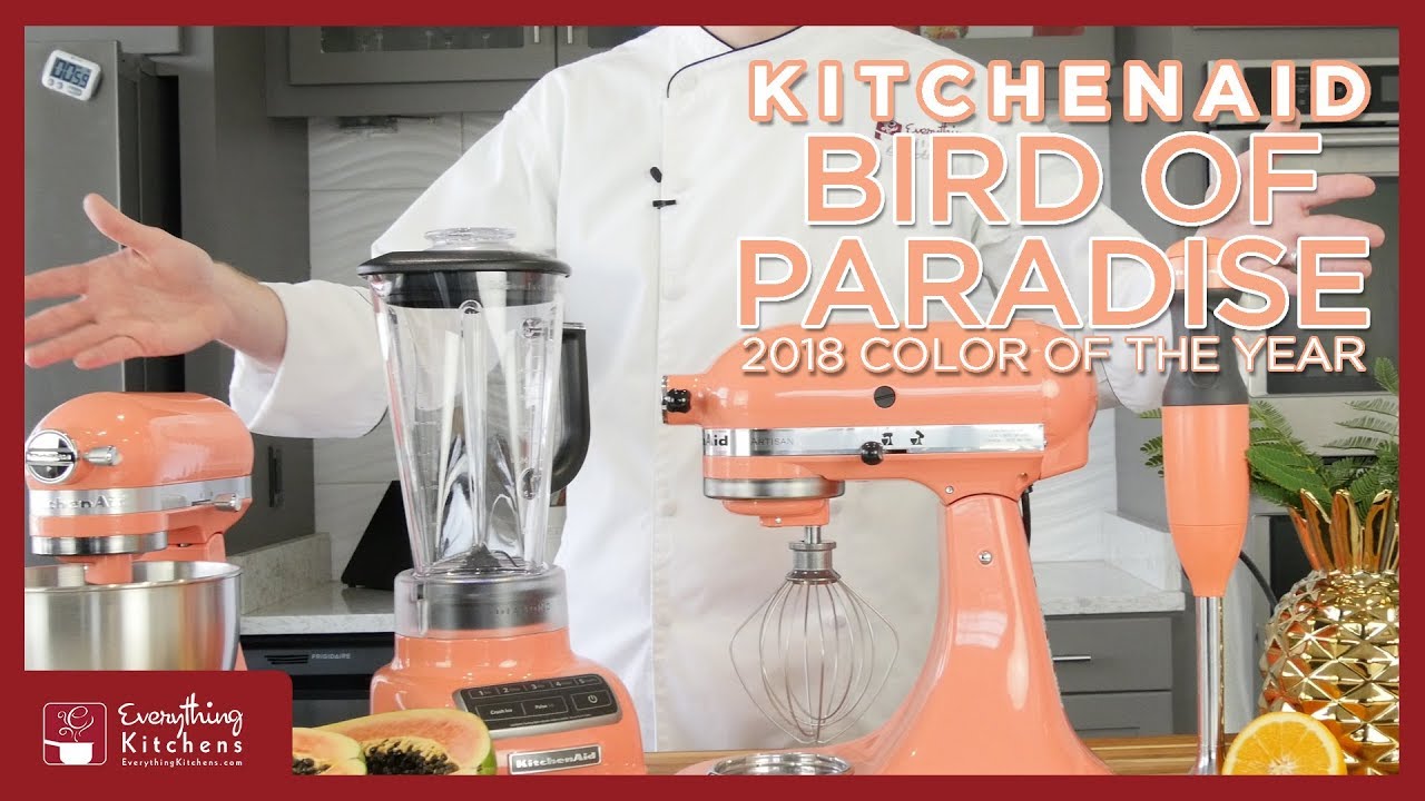 KitchenAid Bird of Paradise 2018 Color of the Year THE REVIEW GUIDE