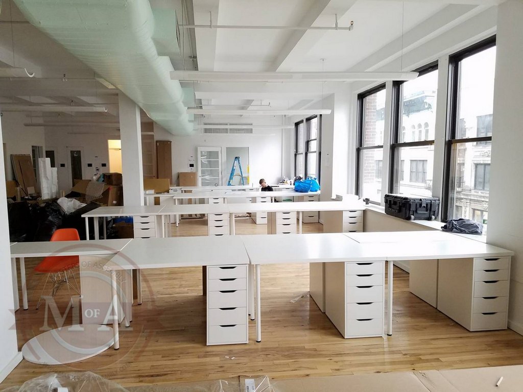 Office installation in NYC