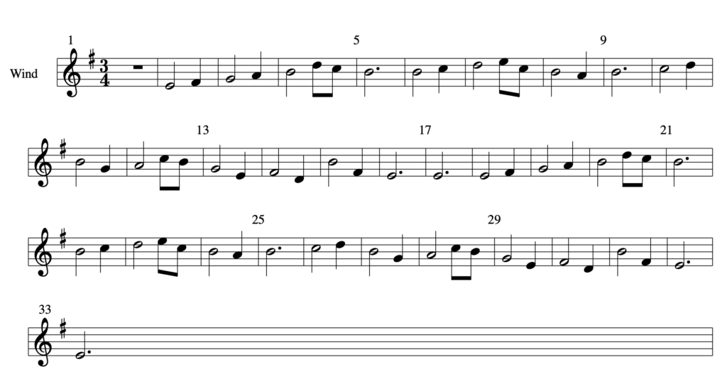 Davy Jones Theme Tin Whistle Notes and Tabs Masters of Music
