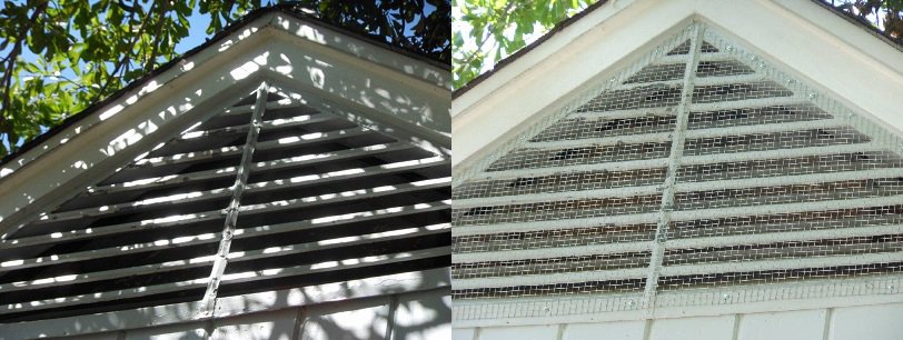 Animal-Proofing-Repairs-Gable-Vent | Masters Services | Chimney Sweep