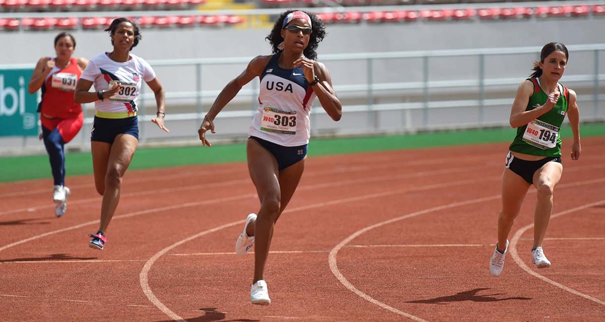 Toccata Murphy, W50 American record holder in 400, handed 8month