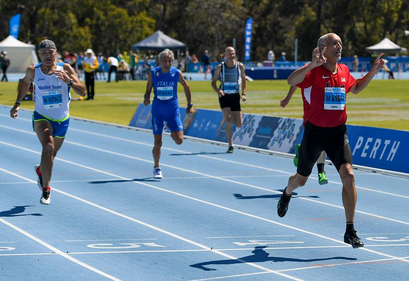 Bill Collins was hospitalized before claiming 200