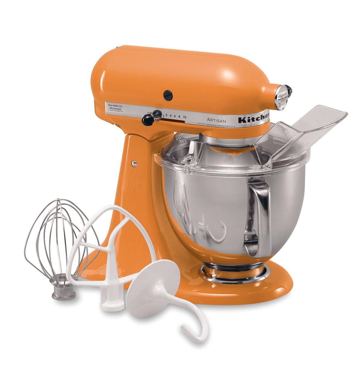 KitchenAid Tangerine 5Quart Artisan Series Stand Mixer Master