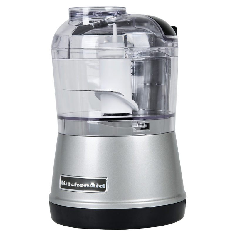 KitchenAid Contour Silver 3.5 Cup Mini Food Processor Master