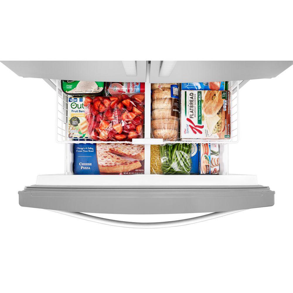 Whirlpool 36 in. W 25 cu. ft. French Door Refrigerator Master