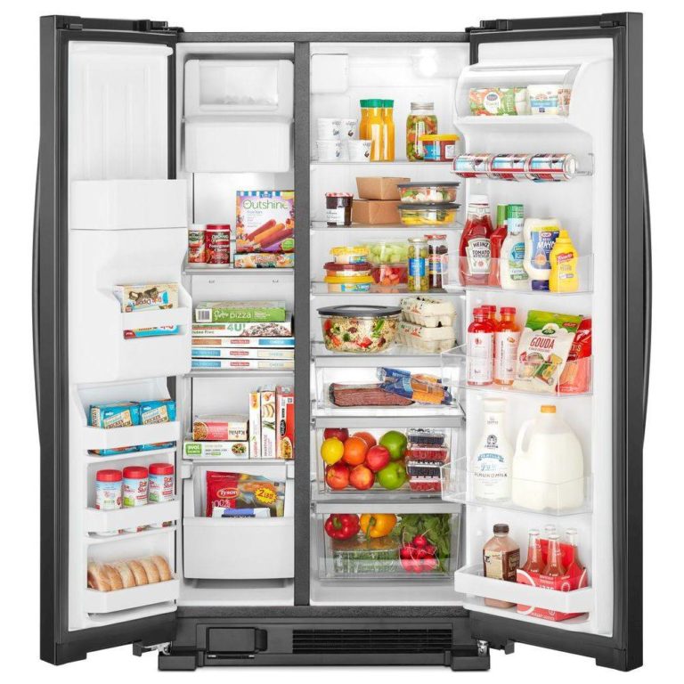 Whirlpool 21.4 Cu. Ft. SidebySide Refrigerator Black WRS321SDHB Master Technicians Ltd.