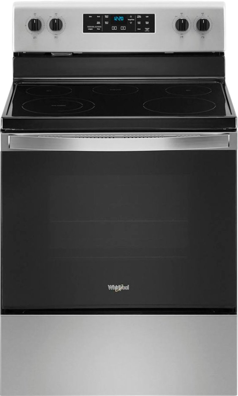 Whirlpool 5.3 Cu. Ft. Freestanding Electric Range Stainless steel