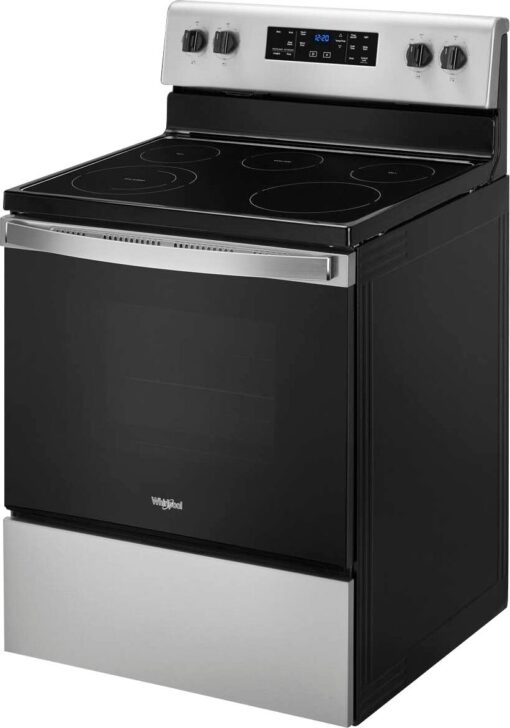 Whirlpool 5.3 Cu. Ft. Freestanding Electric Range Stainless steel