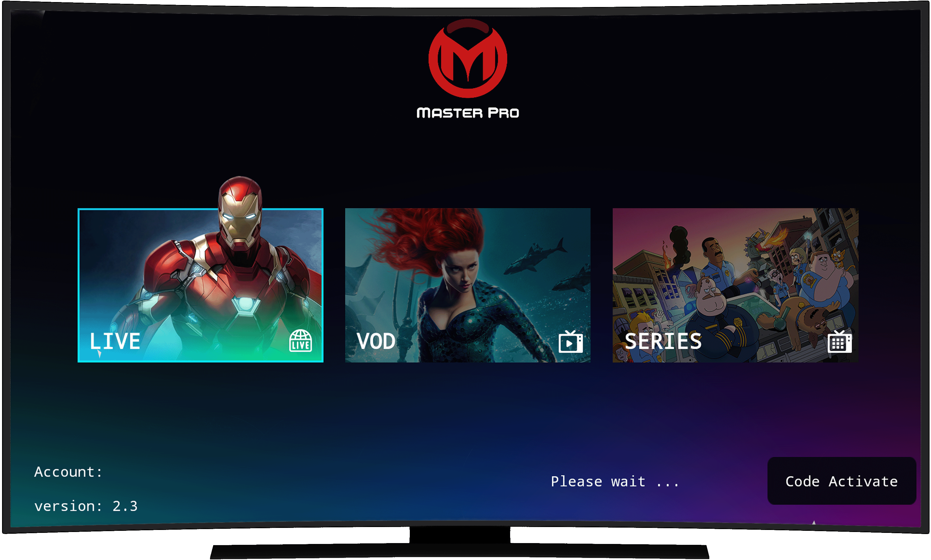 Master MAX Leading Streaming Application