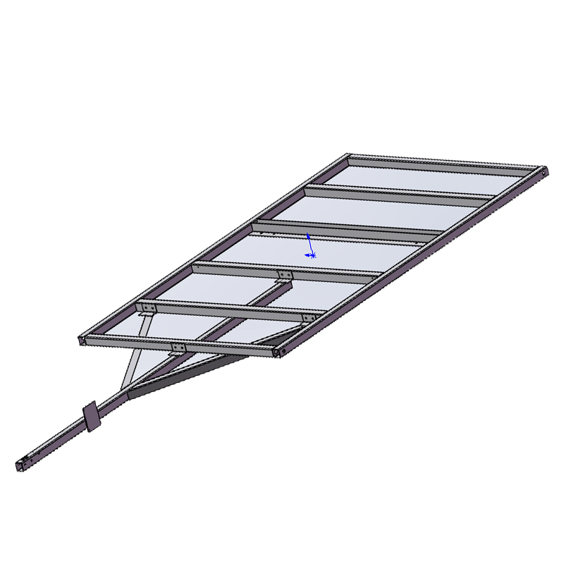 Garden Trailer Aluminum Tube Chassis Frame Mastervim China Top O.E