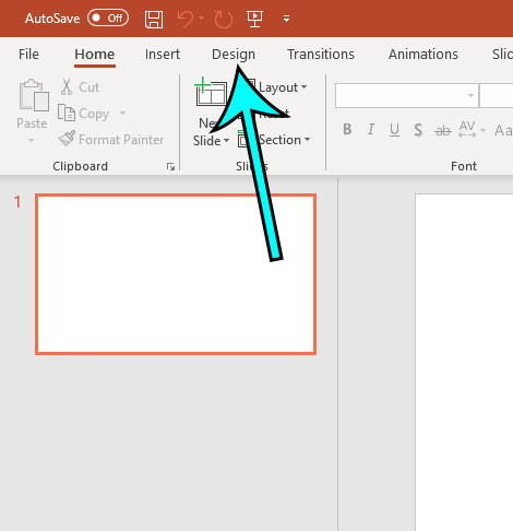 how to make vertical powerpoint slide