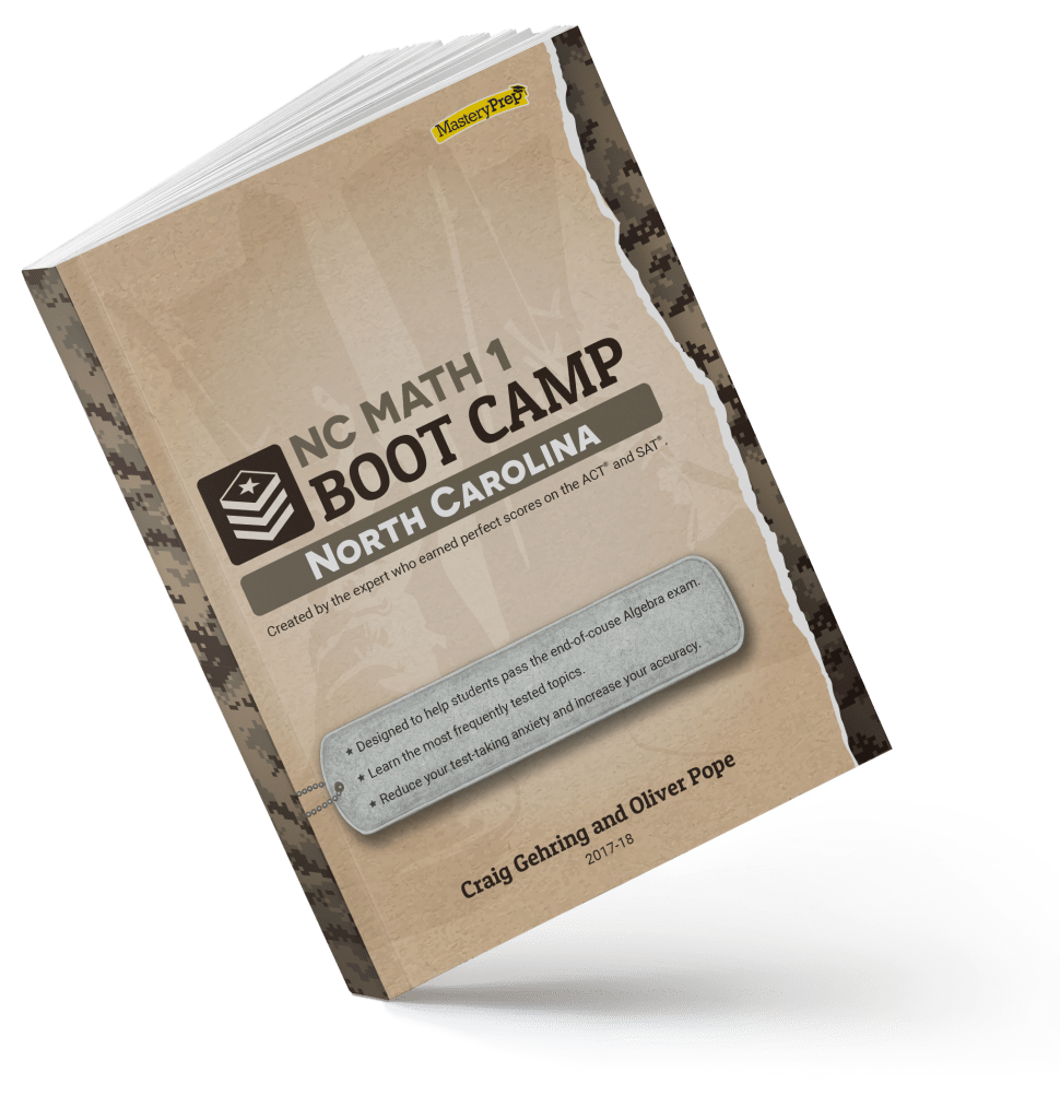 Free North Carolina EOC Boot Camp Sample MasteryPrep