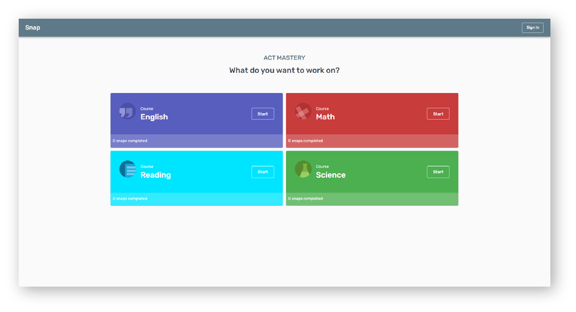 Curriculum MasteryPrep