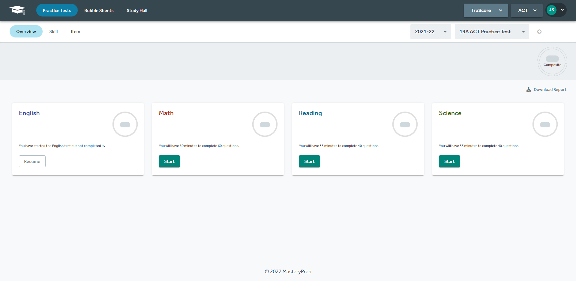 MasteryPrep Upgrades User Platform Experience