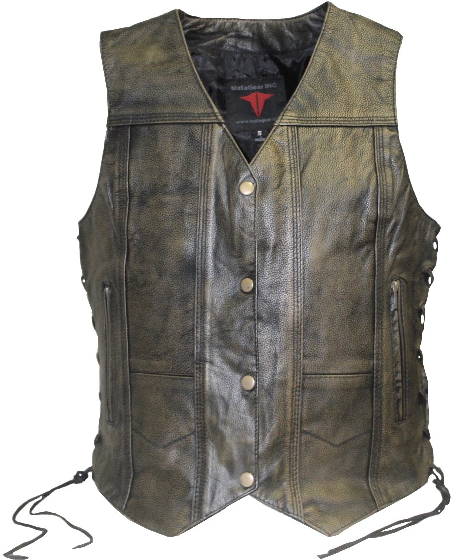 MG454 Women Motorcycle Vest MATAGEAR