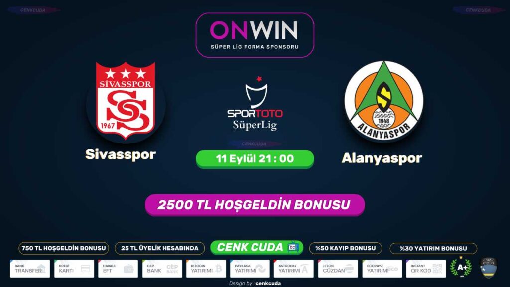 Sivasspor Alanyaspor HD maç keyfi şifresiz, Bet365 TV şifresiz izle