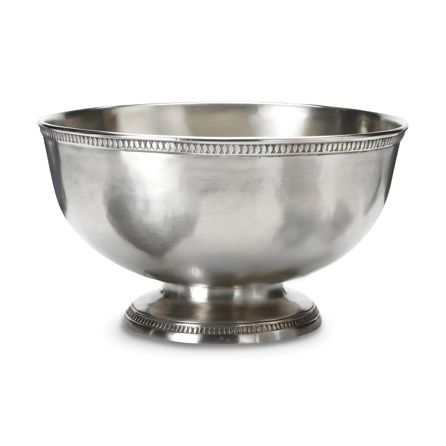 MATCH Pewter Large Punch Bowl 14.4"