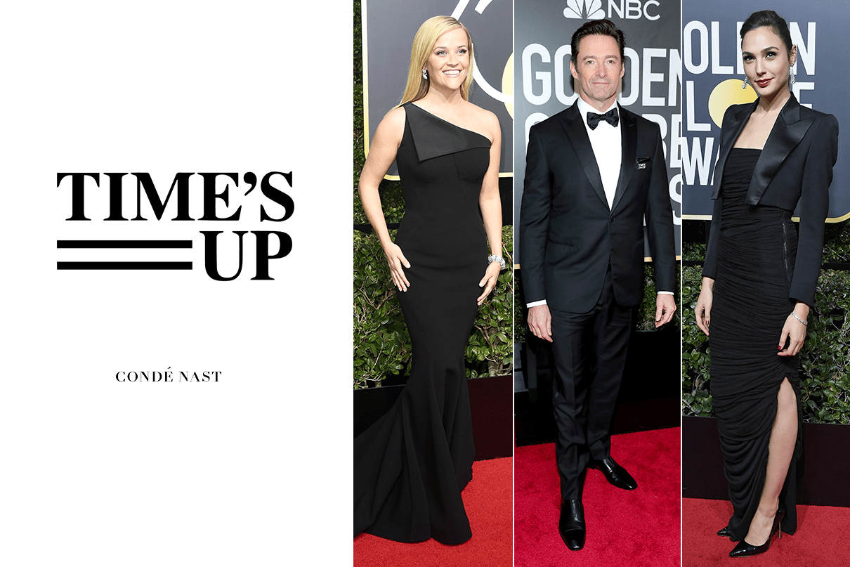 TIME'S UP GOLDEN GLOBE AWARDS "BLACK DRESSES" Matchfire Auctions