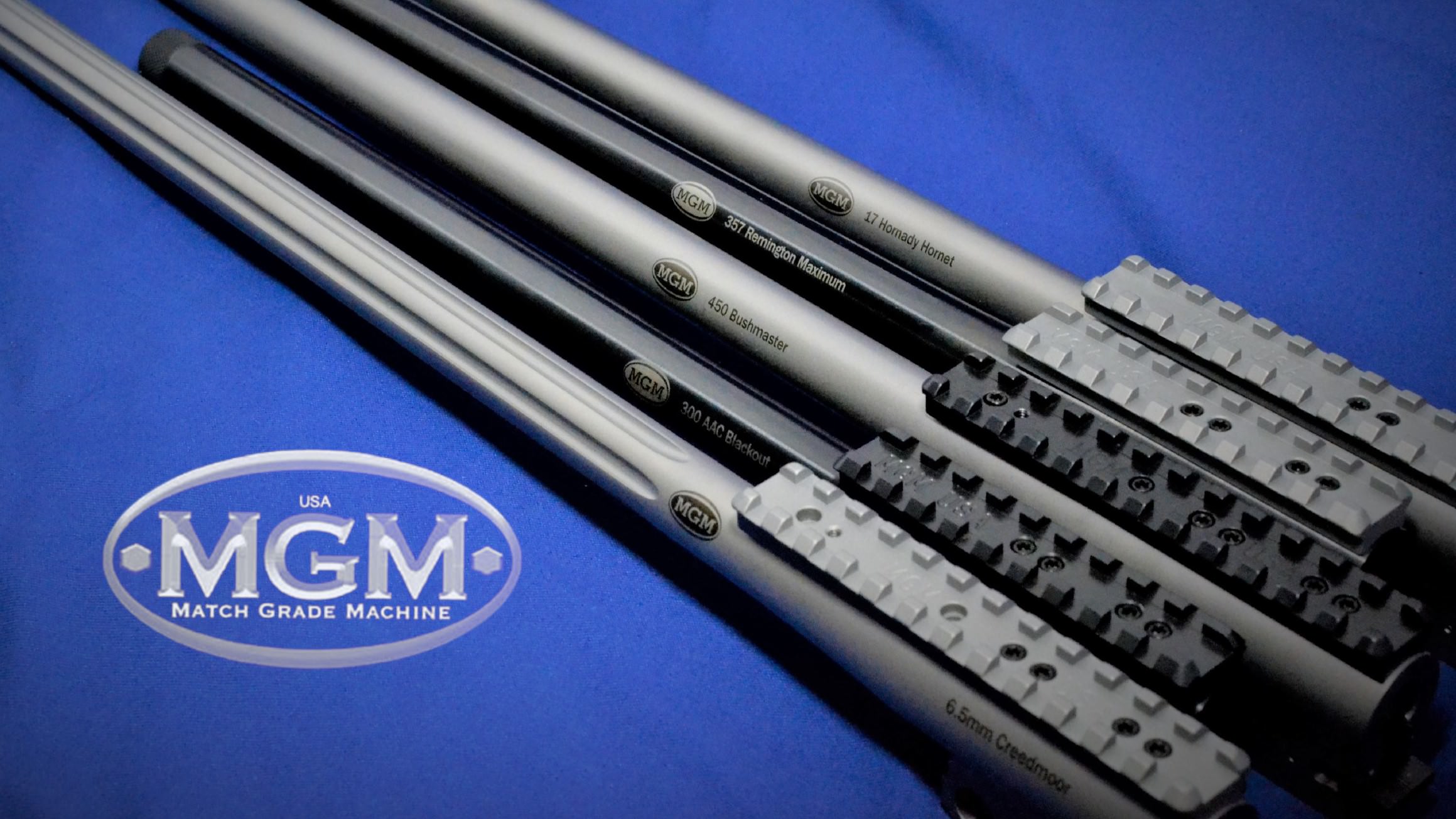 Build a custom barrel with Match Grade Machine Encore Contender