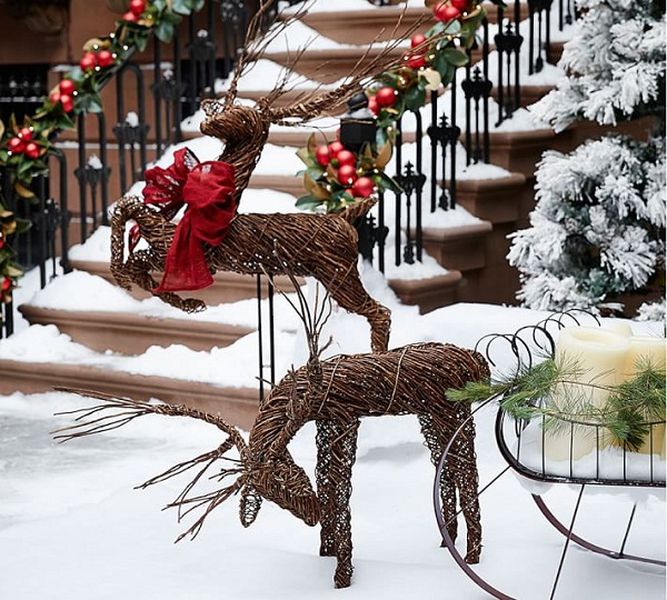 32 Incredible Winter Front Yard Decoration Ideas Matchness Com