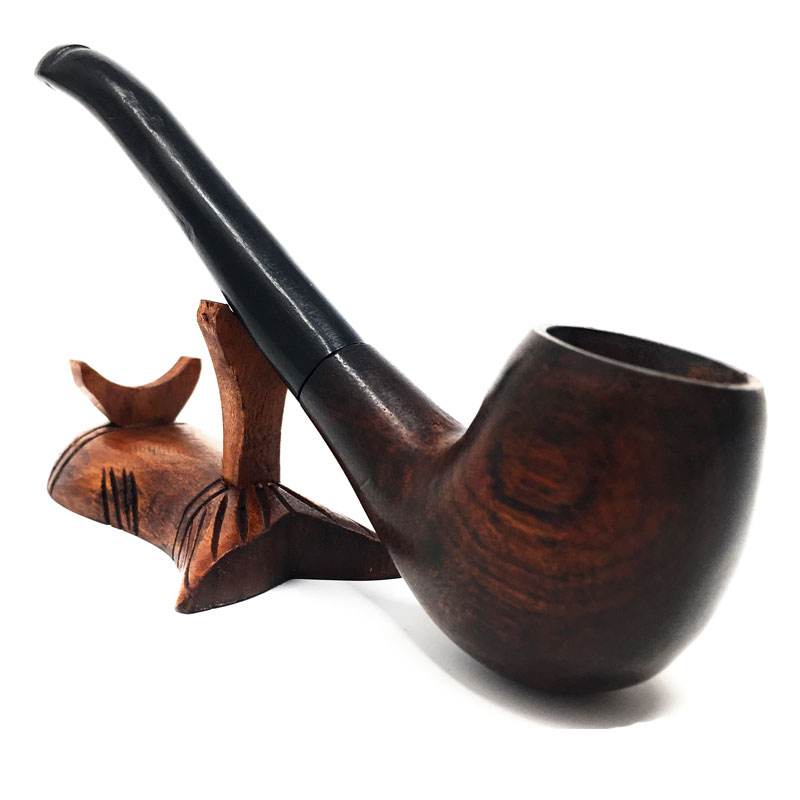 Collectables Wooden SHERLOCK HOLMES Hand Carved Tobacco Smoking Pipe