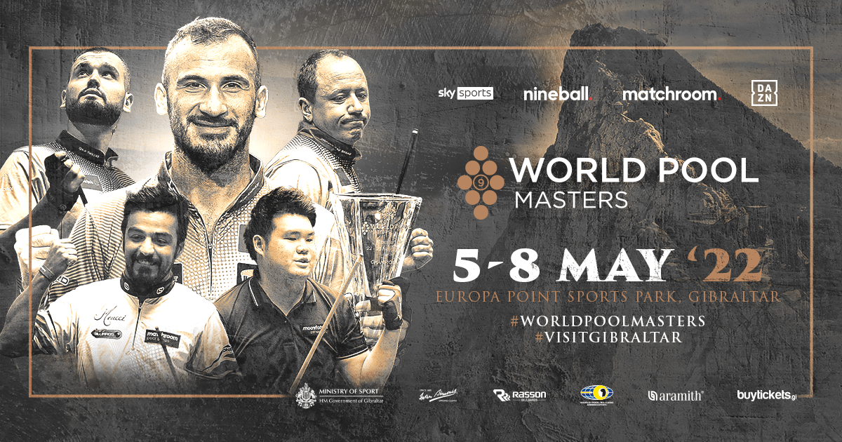 2022 WORLD POOL MASTERS TICKETS ON SALE FRIDAY, 18 FEBRUARY