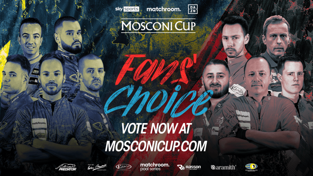 Fans' Choice Votes Open Now! Matchroom Pool
