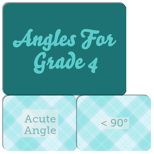 Angles For Grade 4 - Match The Memory