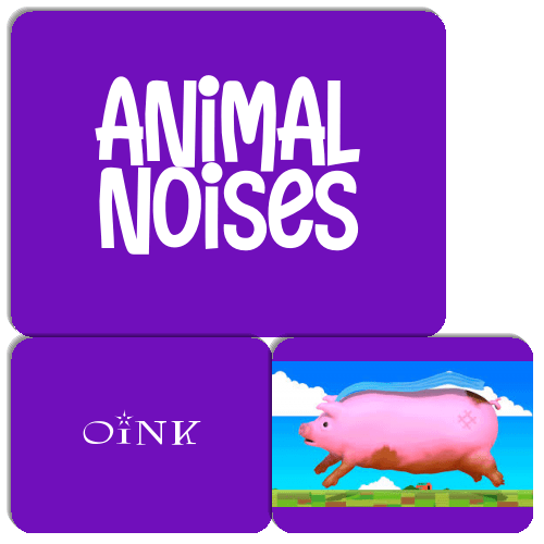 Preschool Animal Noises Match The Memory