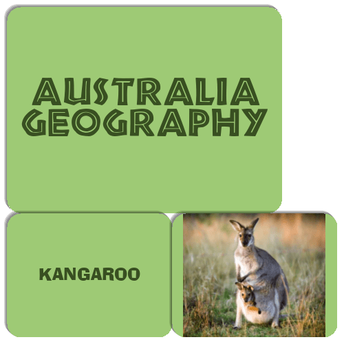 Australia Geography Match The Memory