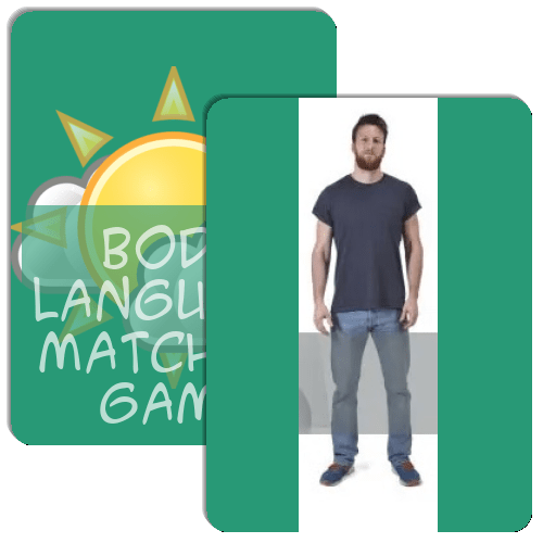 Body Language Matching Game Match The Memory