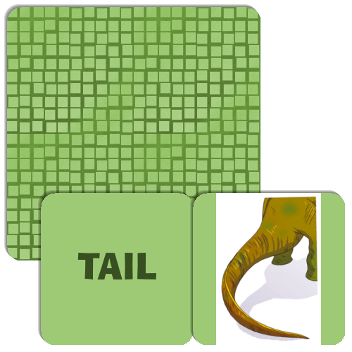 Body Parts Dinosaurs Match The Memory