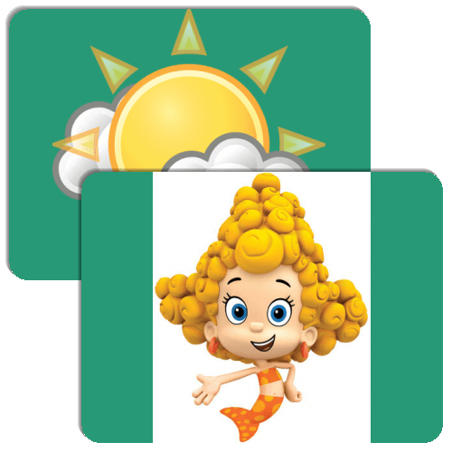 Bubble Guppies Matching Match The Memory